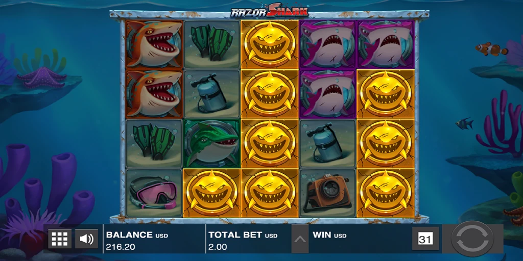 razor shark online